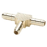 Brass Pneumatic Hose Barbs for Tubing, Dubl-Barb